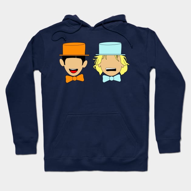 Harry and Lloyd Hoodie by Rubynibur